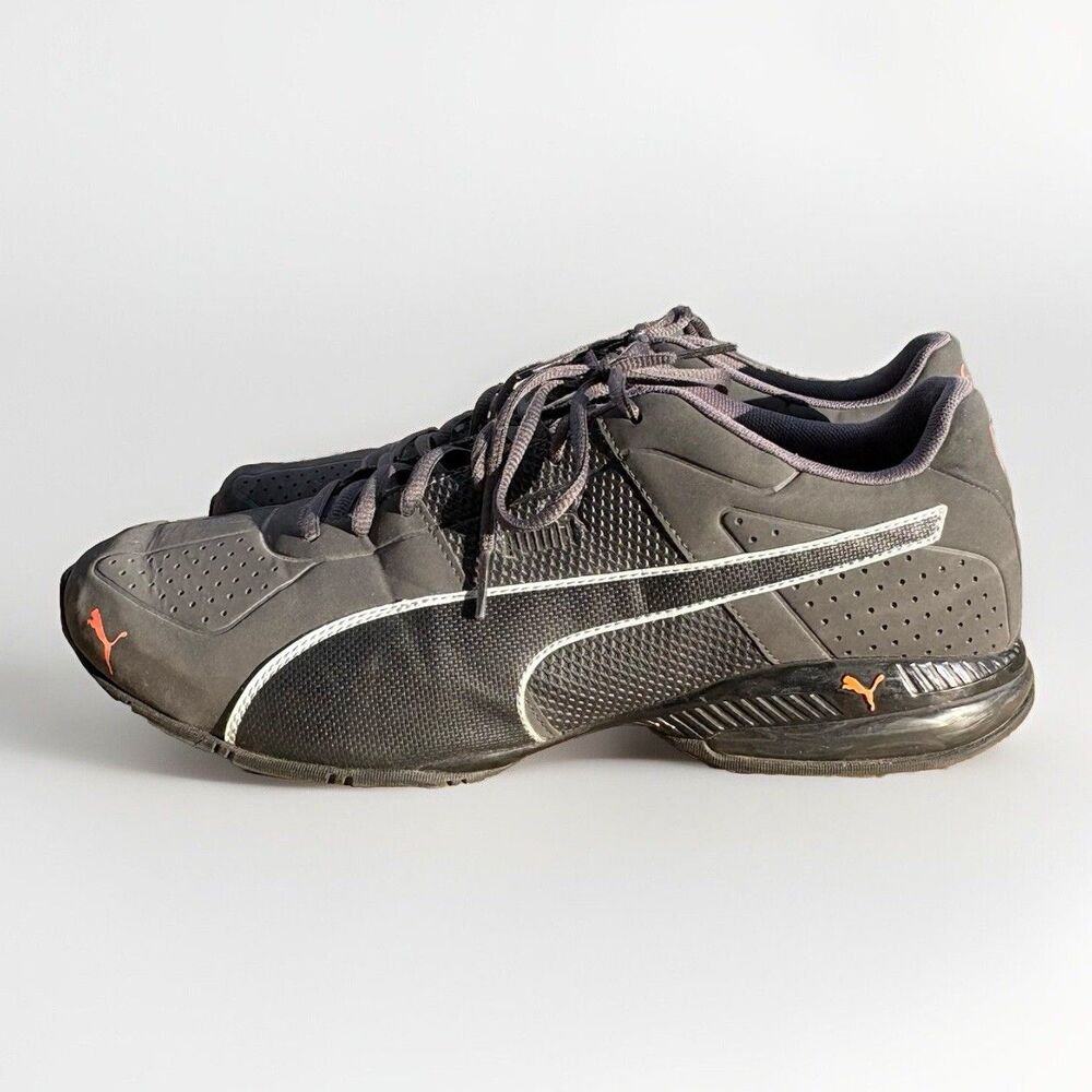 Puma Cell Surin 2 Matte Men's 12 Gray Orange Training Sneaker 189074-03
